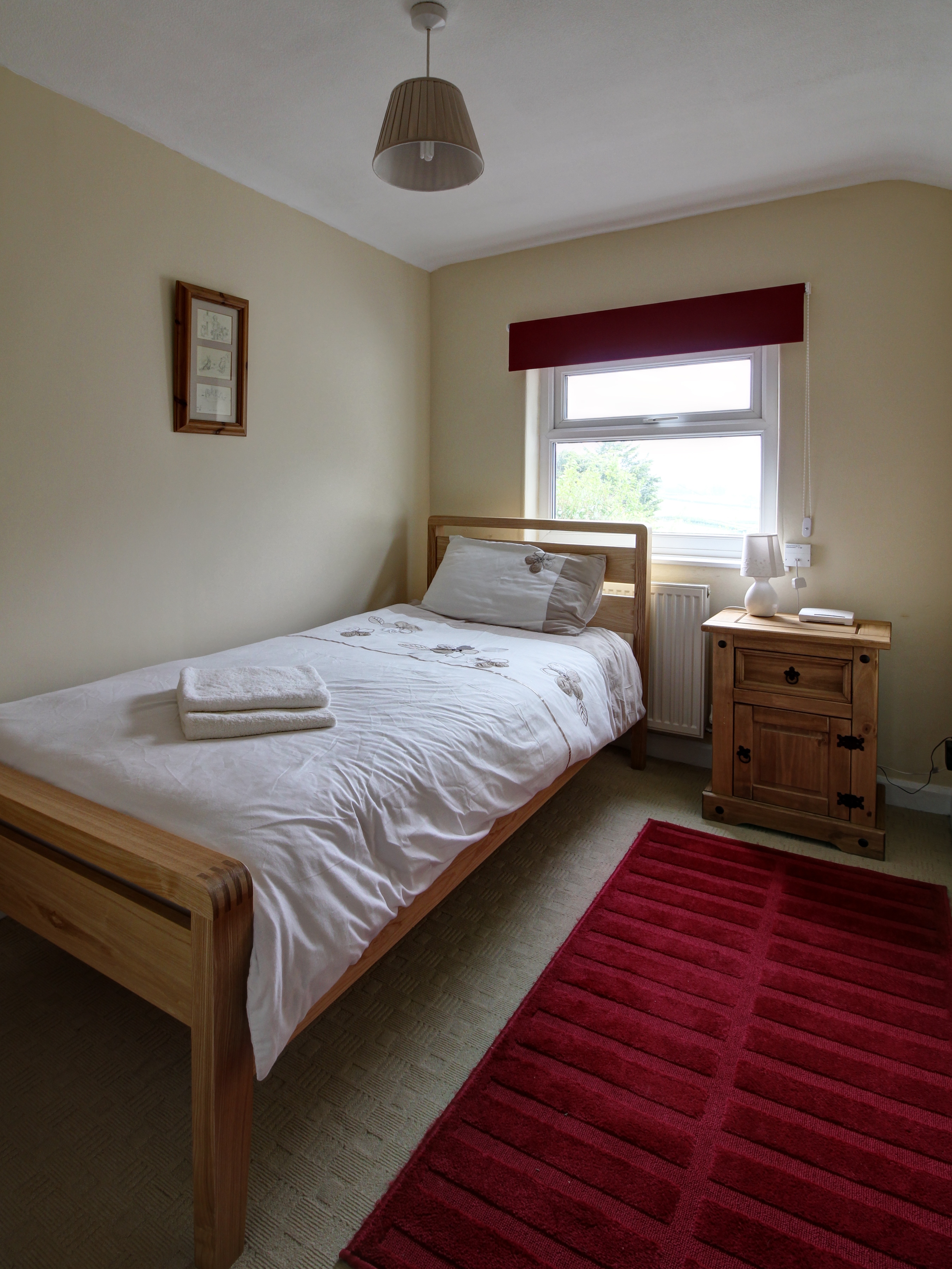Single bedroom - full size single bed