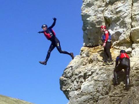 Try coasteering, kayaking and climbing with Land & Wave
