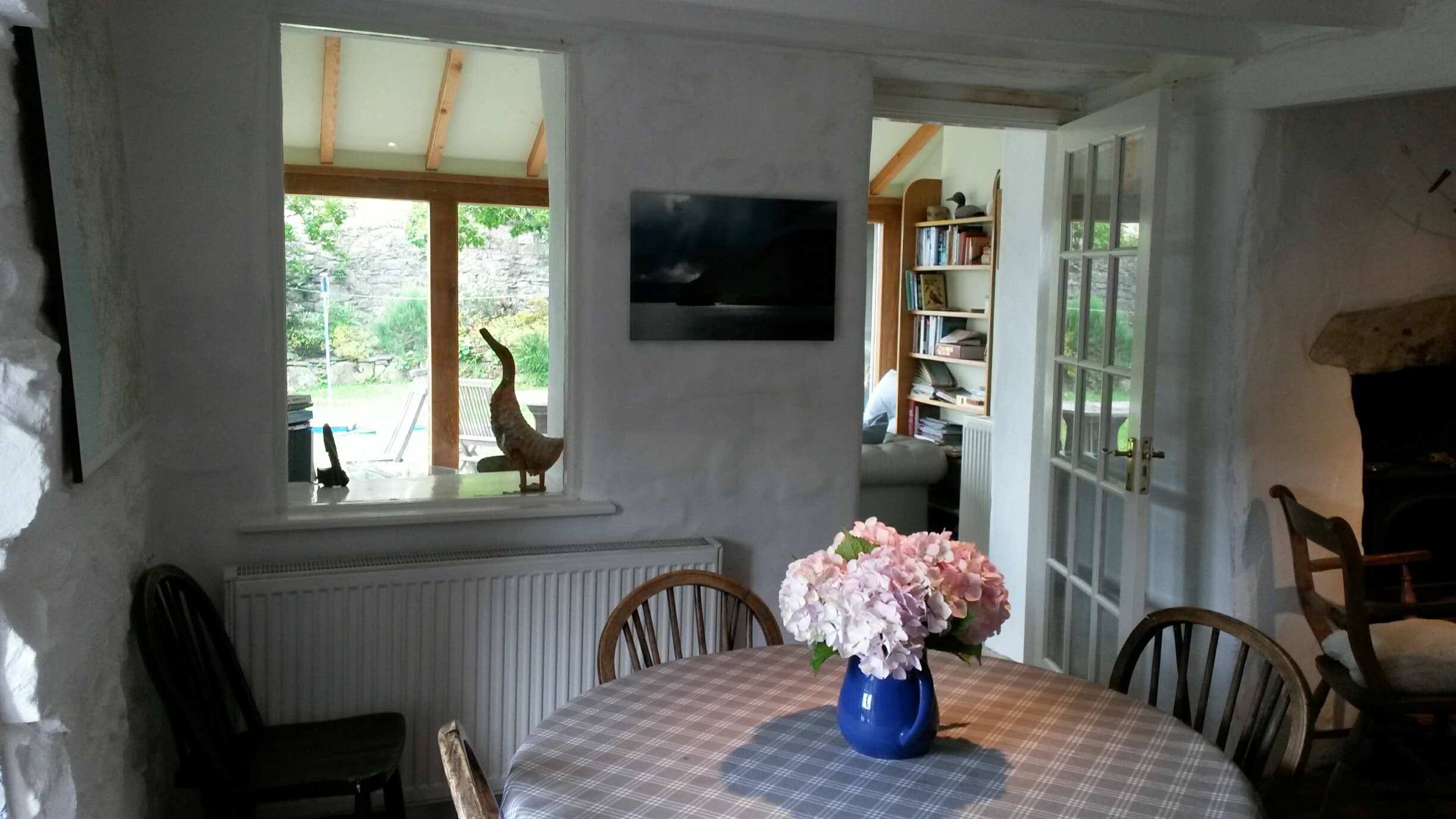 Kitchen and garden room