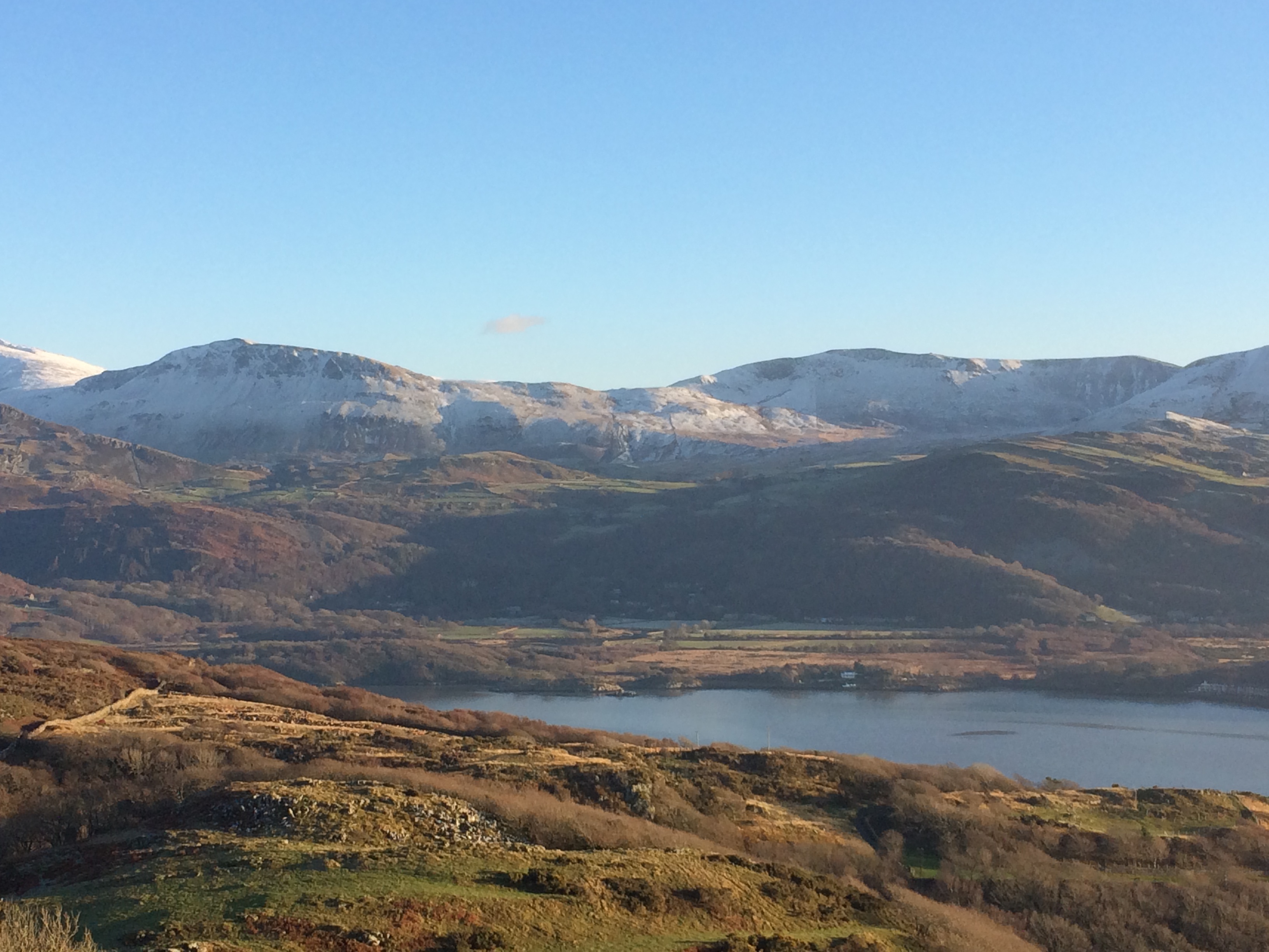 Snowcapped mountains