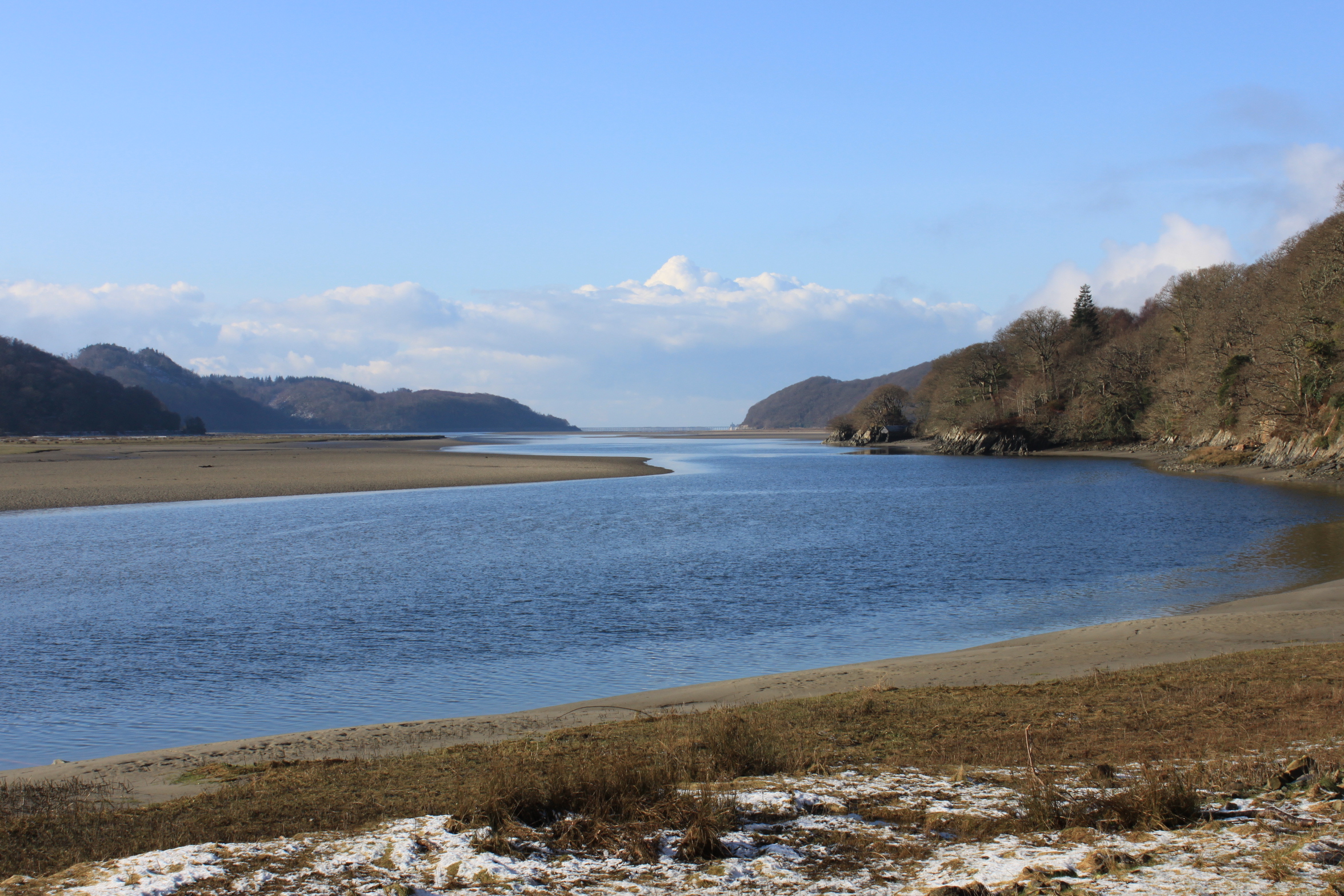 Winter view of the estuary