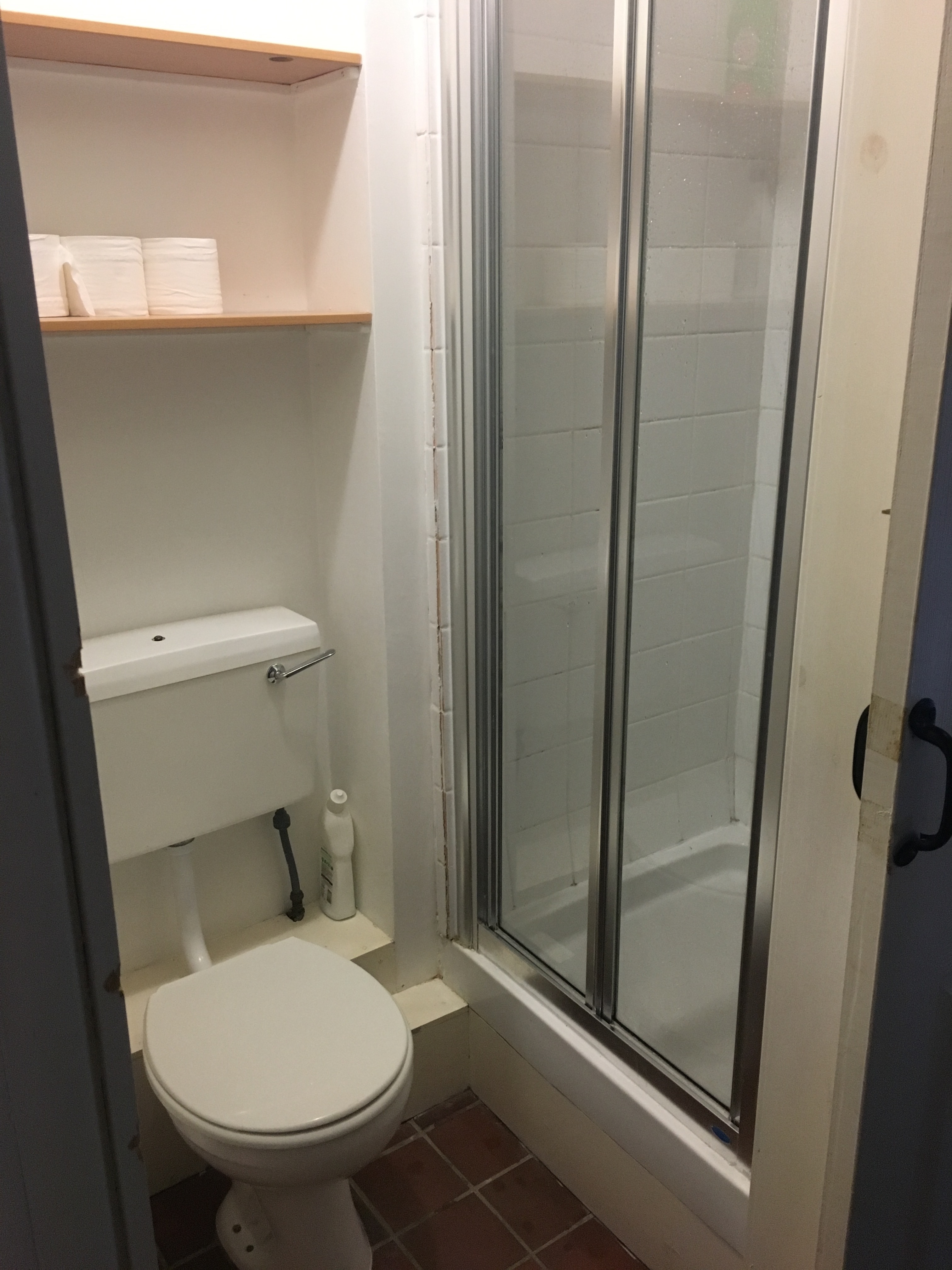 Downstairs shower room