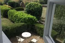 Looking out from front bedroom