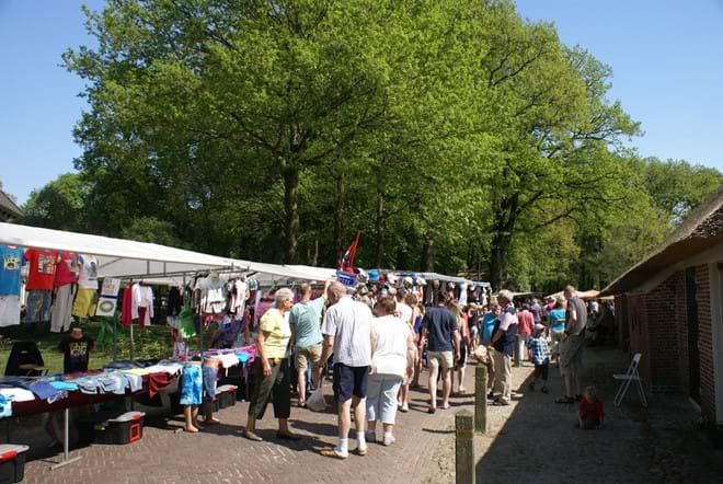 Summer market in Diever