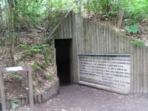 Hiding Place for Allied forces during WWII