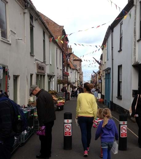 Wonderful local shops in Staithe Street