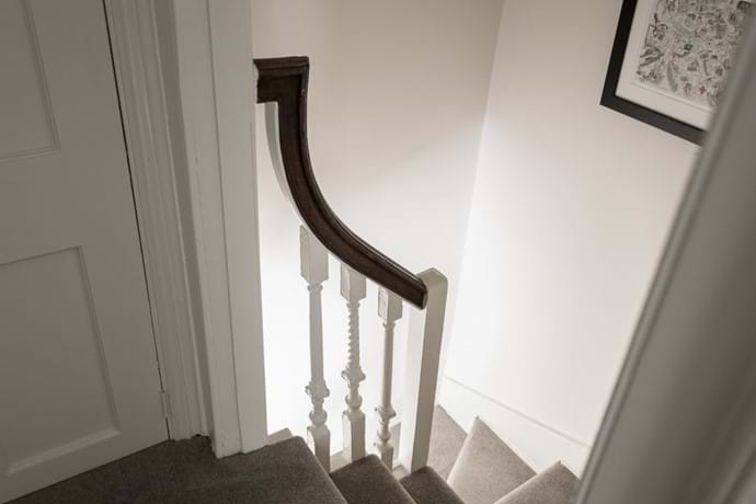 The wonky winding staircase