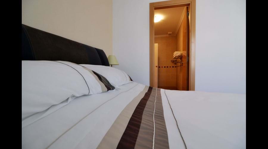 Main bedroom with loads of storage space and ensuite including walk-in shower