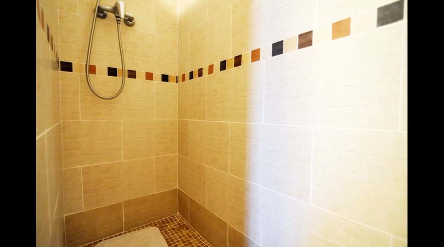 Ensuite off main bedroom with walk-in shower