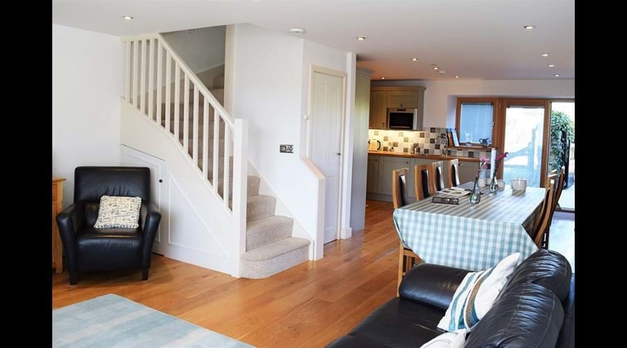Open plan ground floor