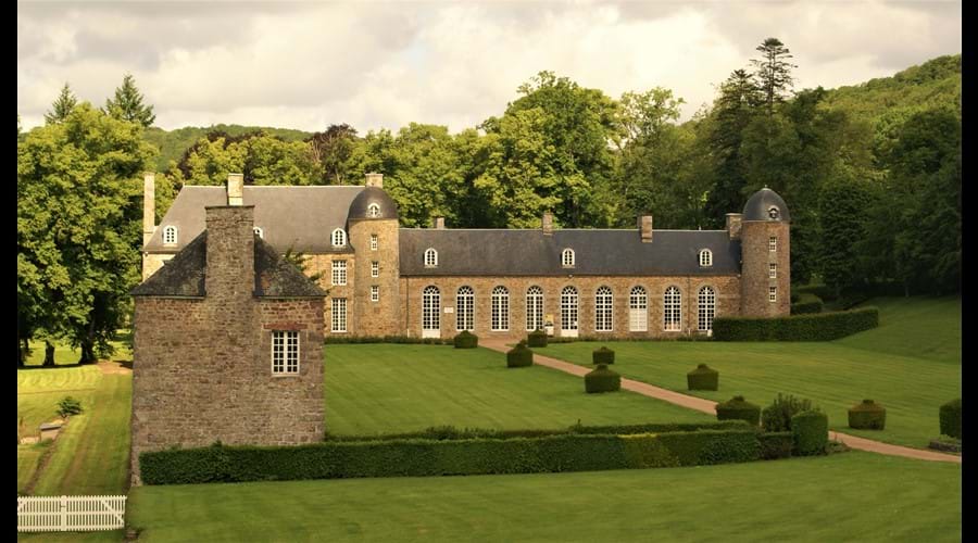 Chateau de Pontécoulant, just down the road.