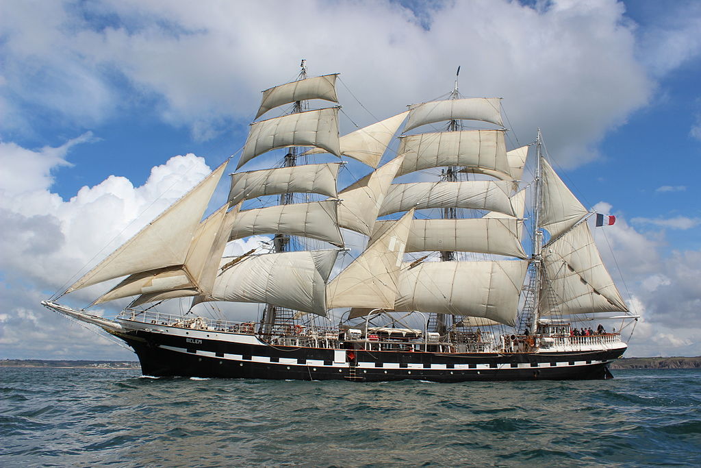 The tall Ship, The Belem