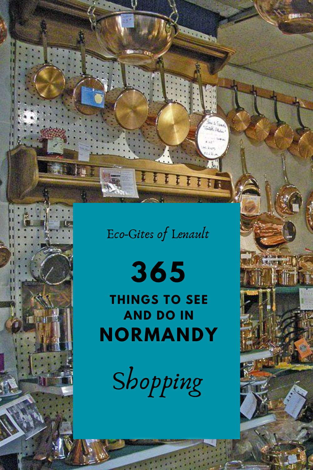 Shopping in Normandy, France