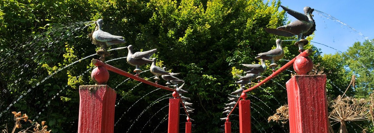 The Water Garden at the Château de Vendeuvre, Normandy 