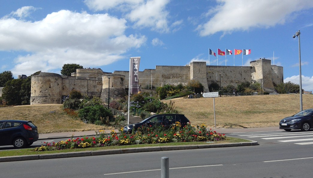 Chateau de Caen, Normandy