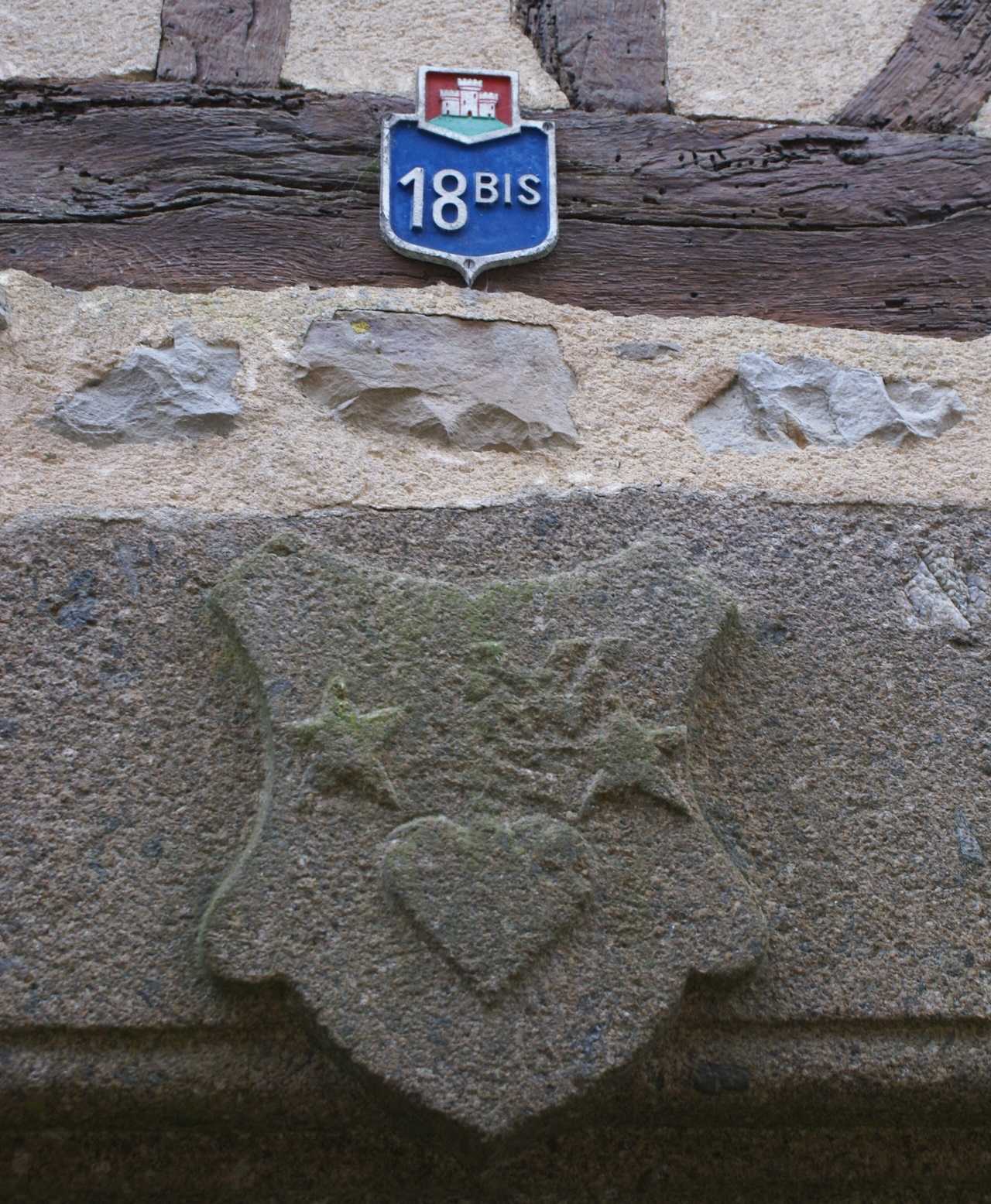 Medieval stone plaque