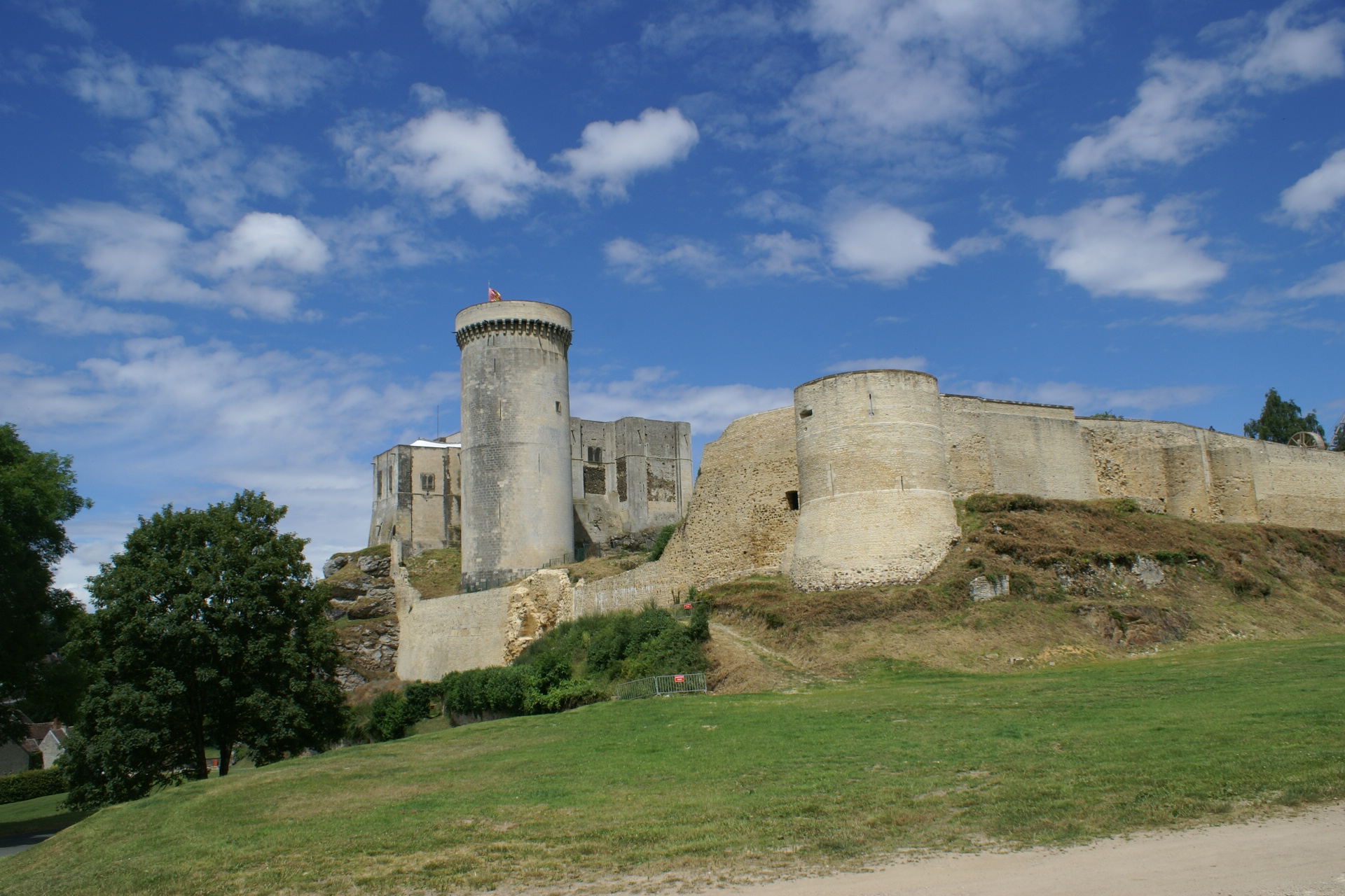 Chateau de Falaise, birthplace of William the Conqueror and host to a medieval fair in August