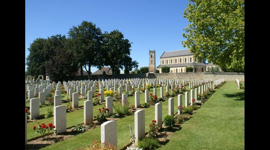 D-Day cemetery at Ranville