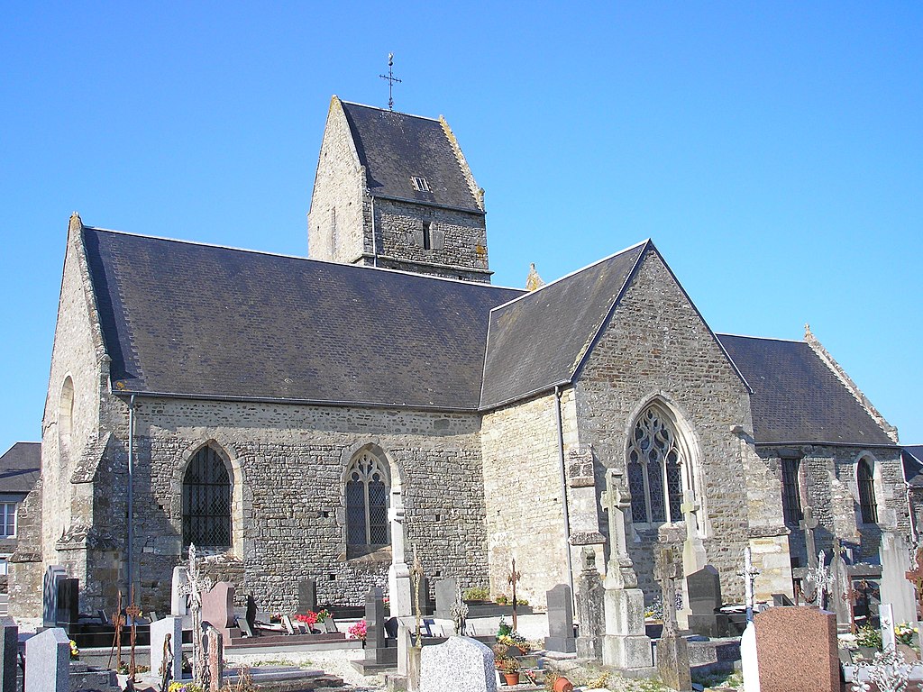 Eglise de Saint Vigor-des-Mézerets, Normandie