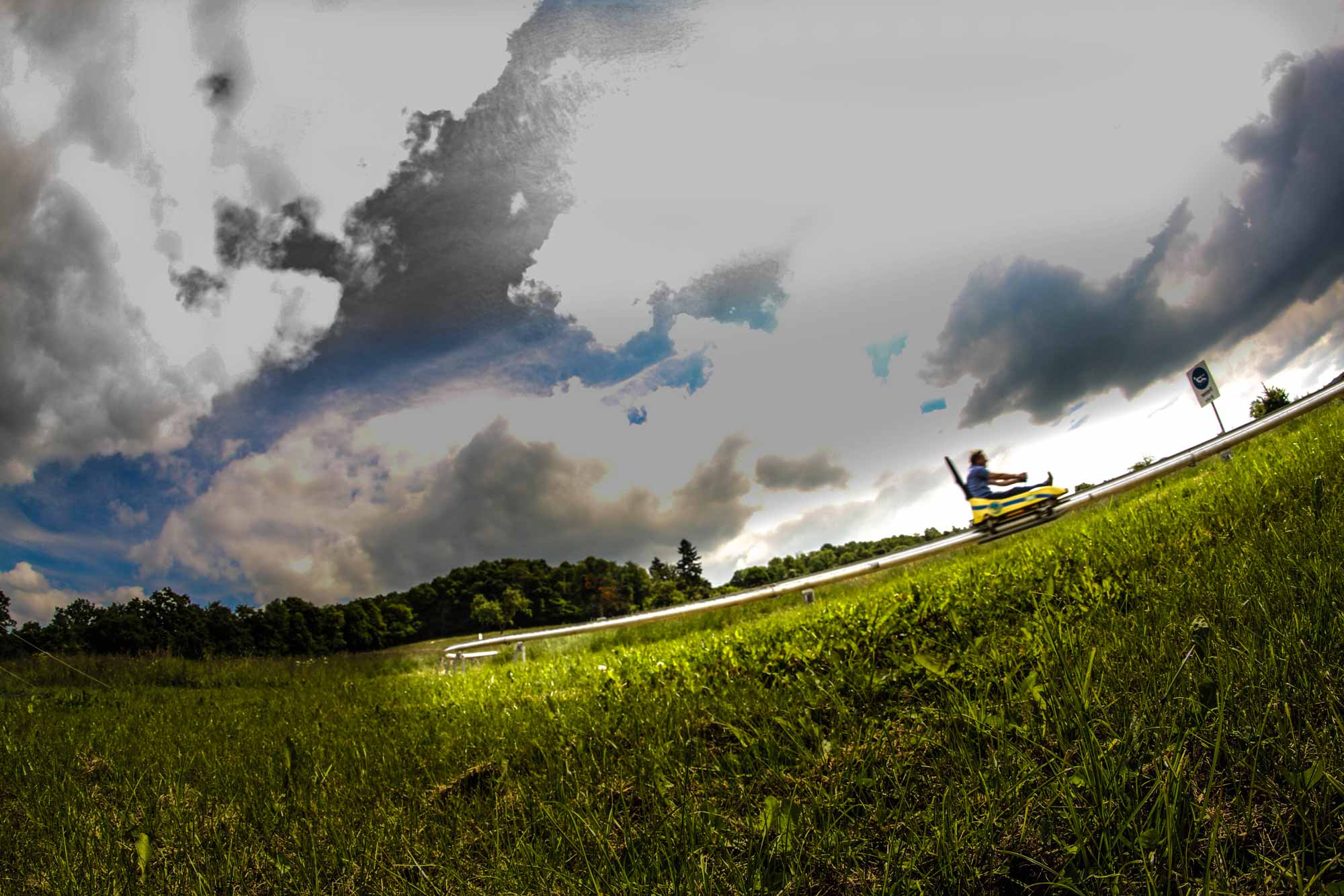 Luge à Clécy Glisse