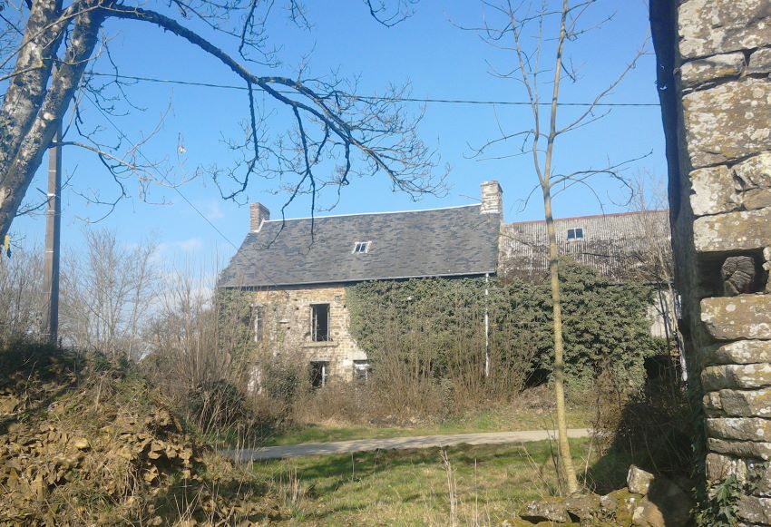 Derlict building, Le Hamelet, near Lénault, Normandy, France