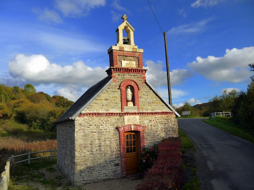 Chapel at Marsangle, Normandy France