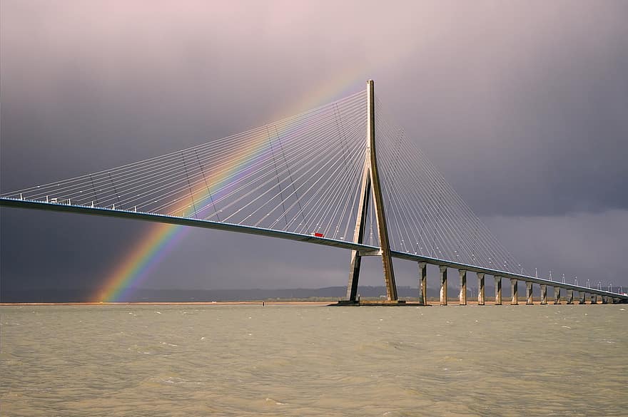 Pont de Normandie, France