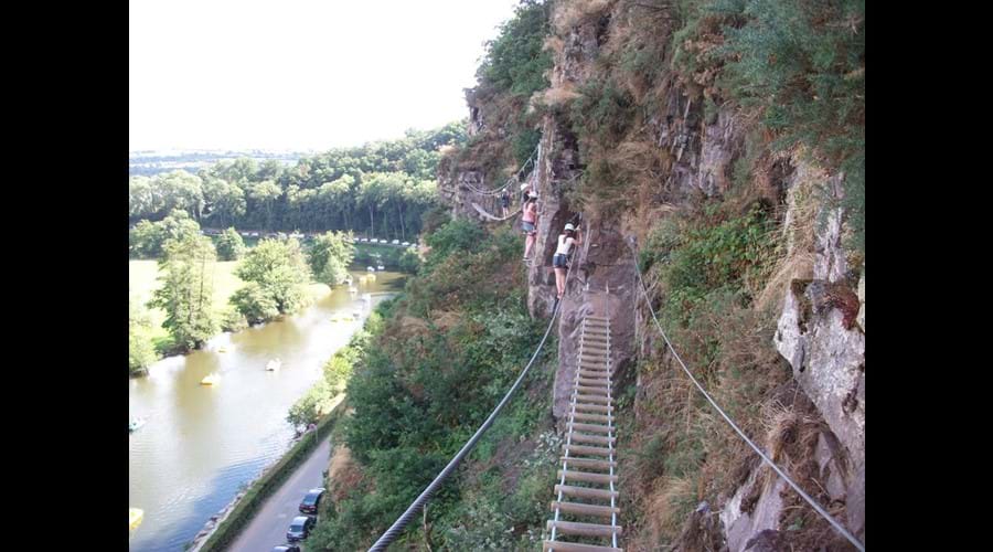 Cliffside trail for the brave - the Via Ferrata at Clécy
