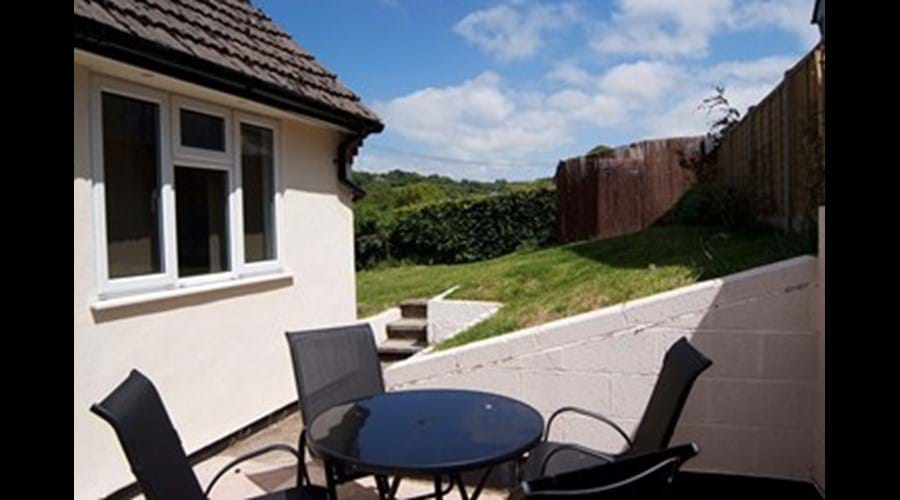 Outside patio area