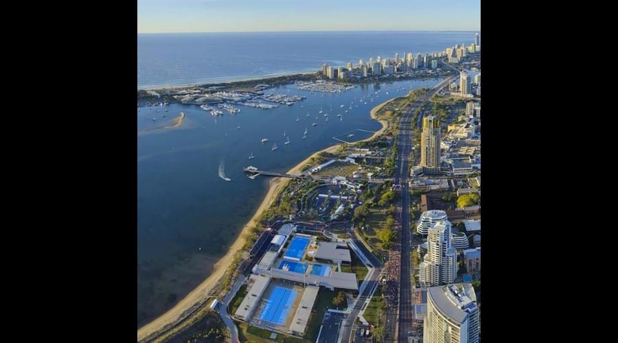 Southport looking towards Surfers