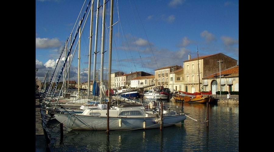 Port looking towards town