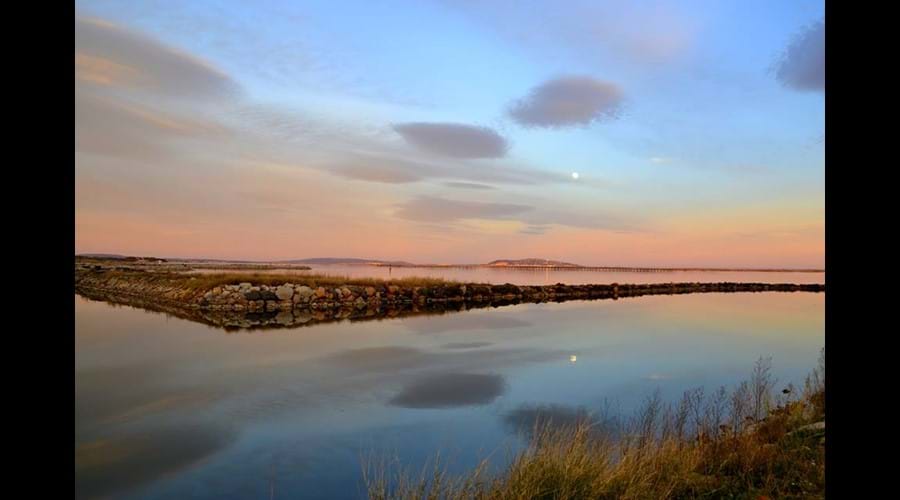 Sunset over the Etang