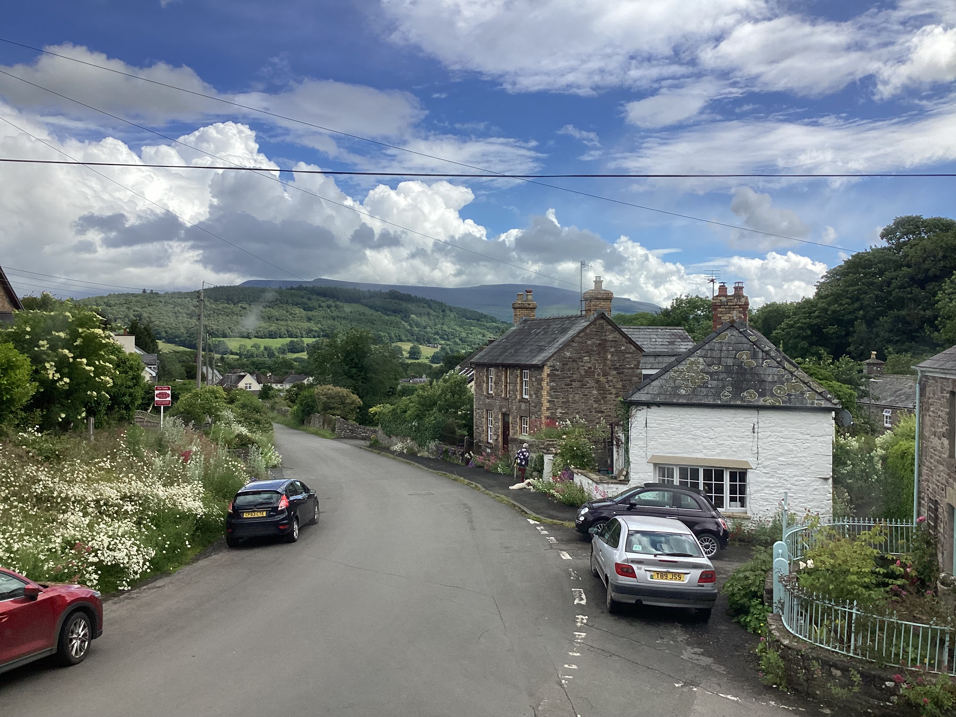 Bedroom view of the mountains
