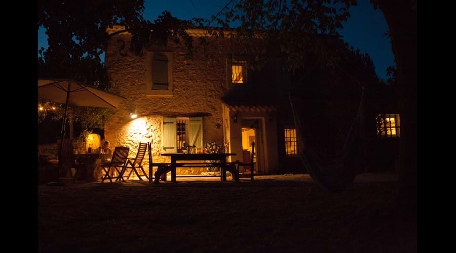 The house at night