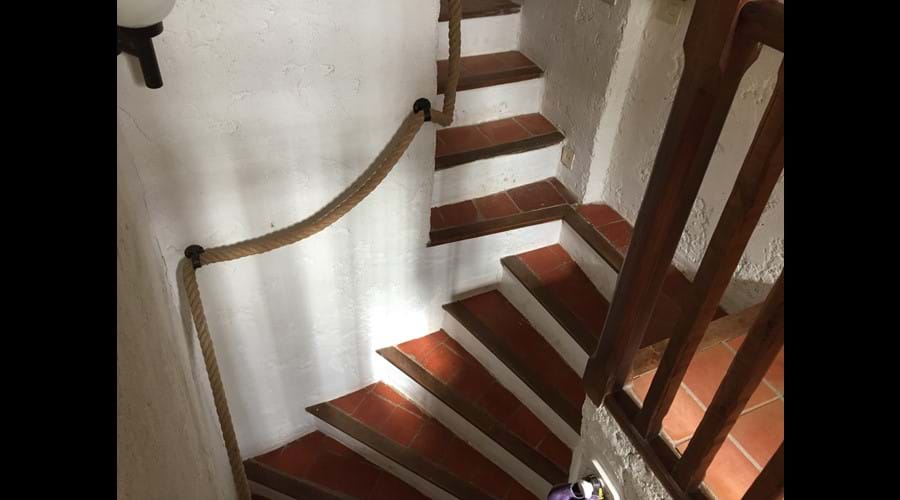 The quirky stairs (please be careful!)