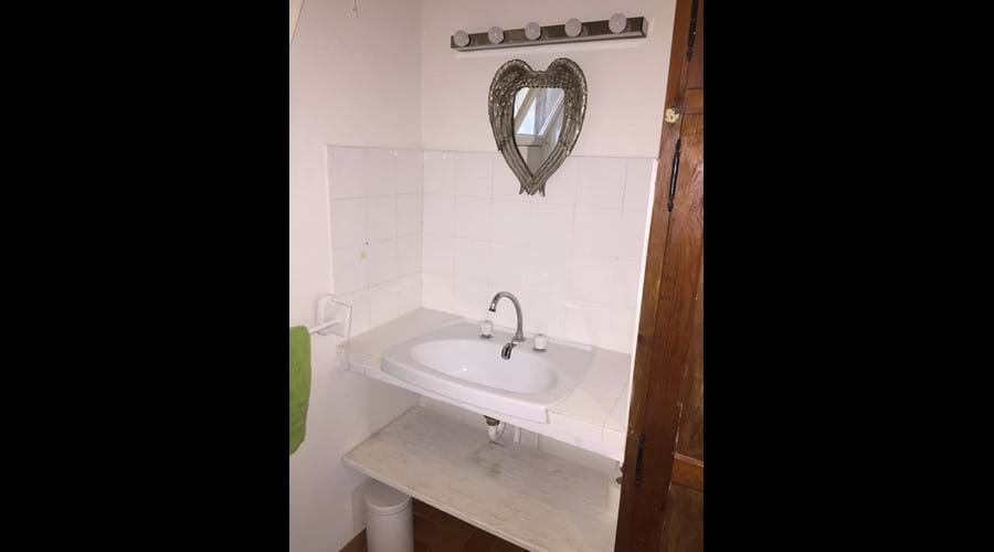 Upstairs shower room