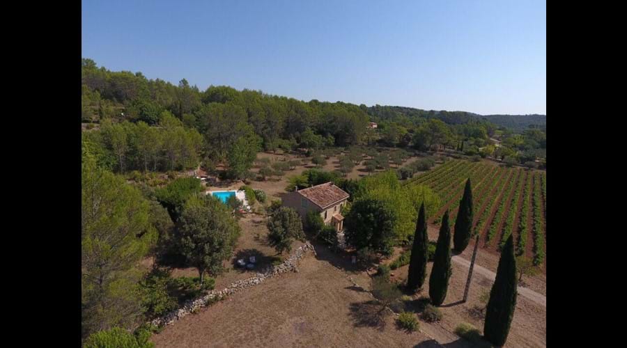 Our property from the air