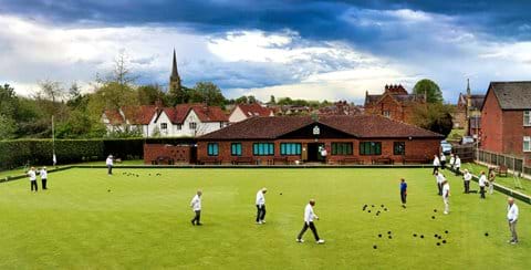 3rd Place - Over 18 years - "The Bowls Club" by Alan Harley