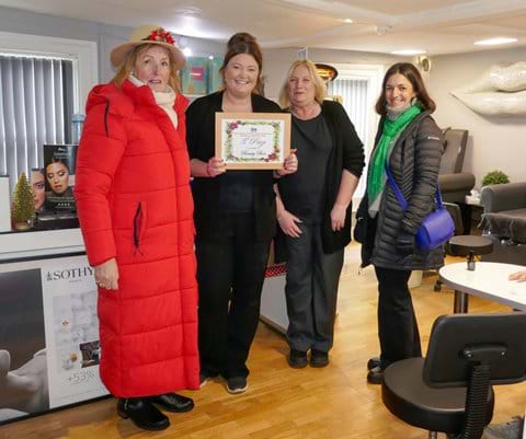 Beauty Box with Third Prize Certificate