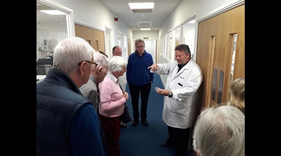 Initiative visit to Contamac in Shire Hill, Saffron Walden on 11 April 2019