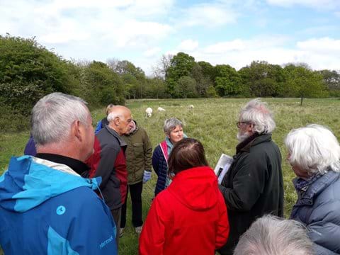 Initiative visit to Noakes Grove Nature Reserve in Sewards End on 5 May 2019