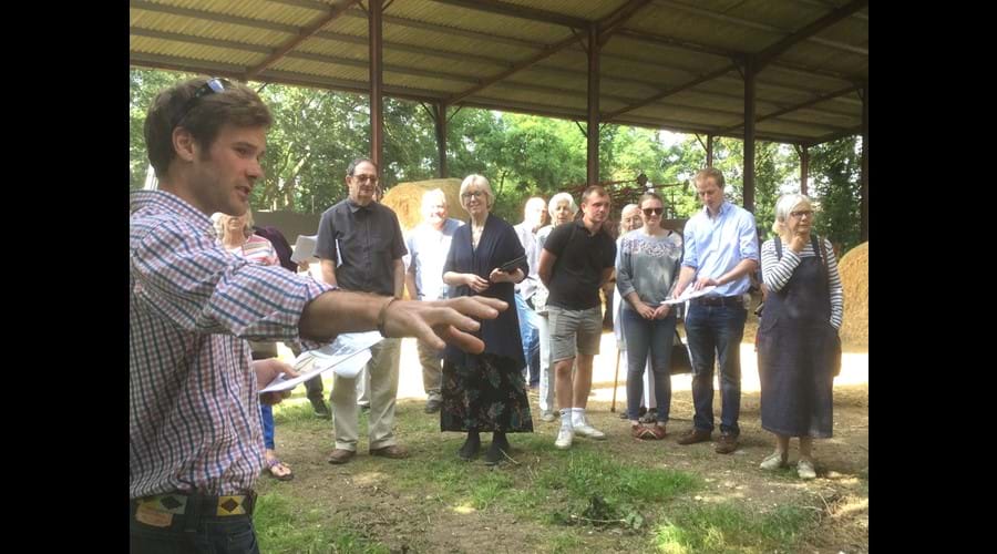 Visit on 7 July 2019 to Lodge Farm, Thaxted : the home of the Bachad Farm Institute of the Jewish religious youth movement from 1946 - 1962.