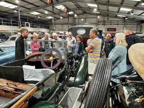 Visit on 26 March 2022 to P&A Wood of Great Easton who specialise in heritage and modern Rolls-Royce and Bentley cars