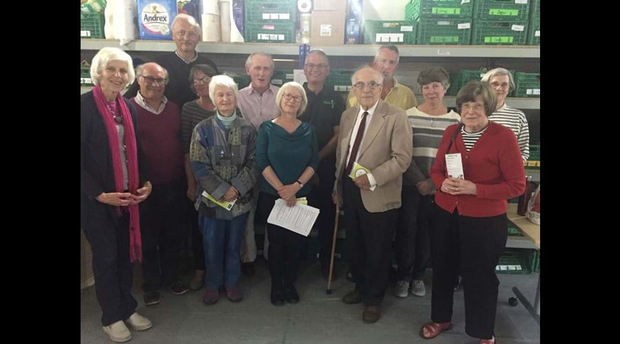 Visit to Uttlesford Foodbank in Saffron Walden on 12 June 2017