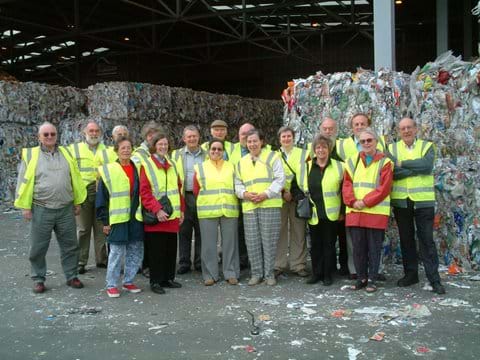 Members Visiting Recycling Centre 2007
