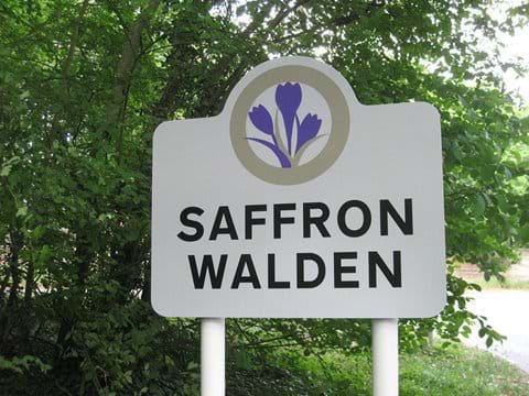 Walden Road Town Entrance Sign