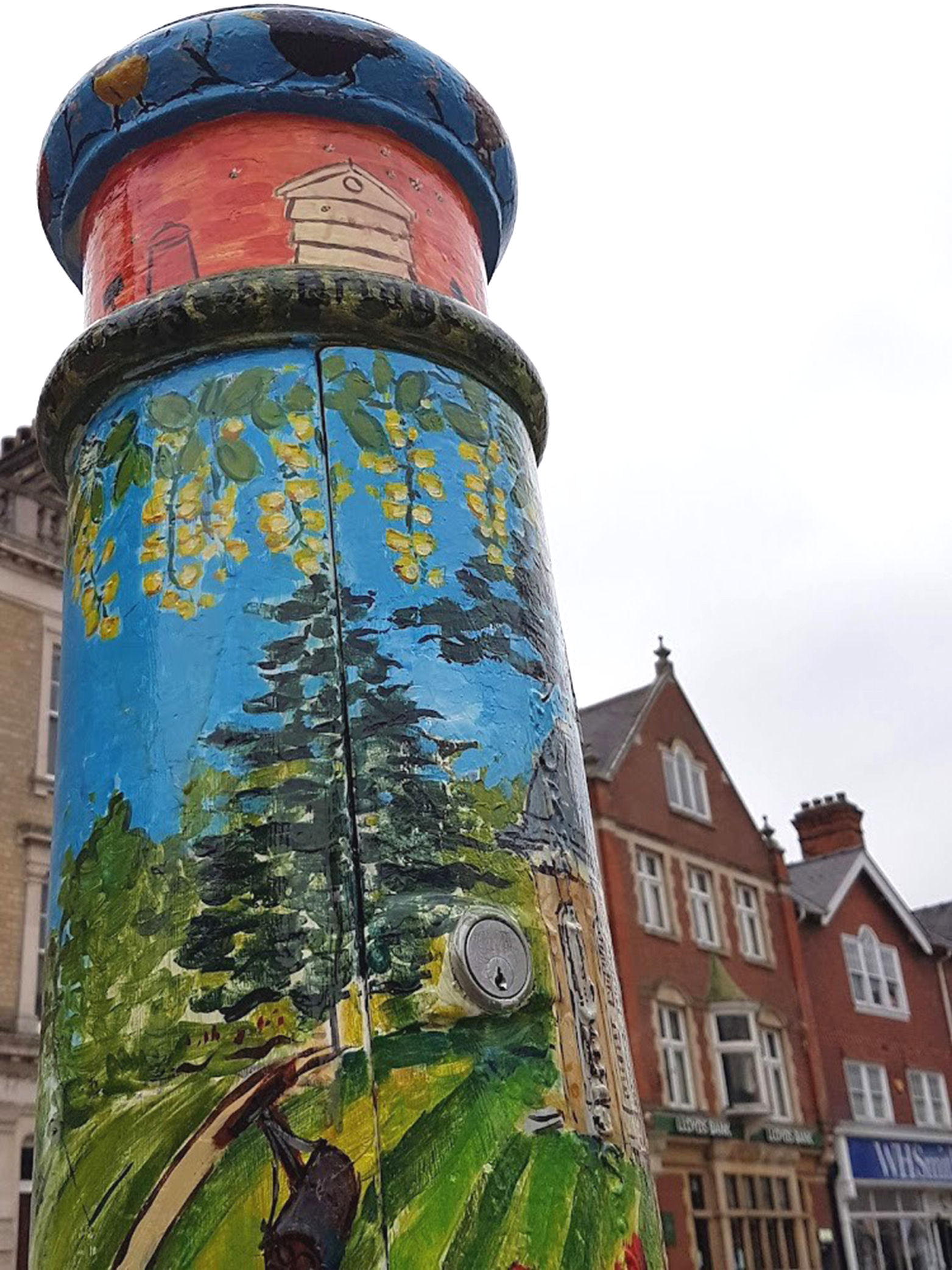 1st Place - 18 years & under - "Bollard in the Market Square" by Zach Allen