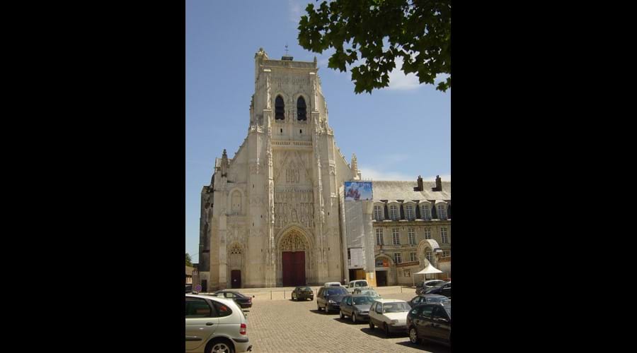Abbey at St Riquier (20 minute drive away)