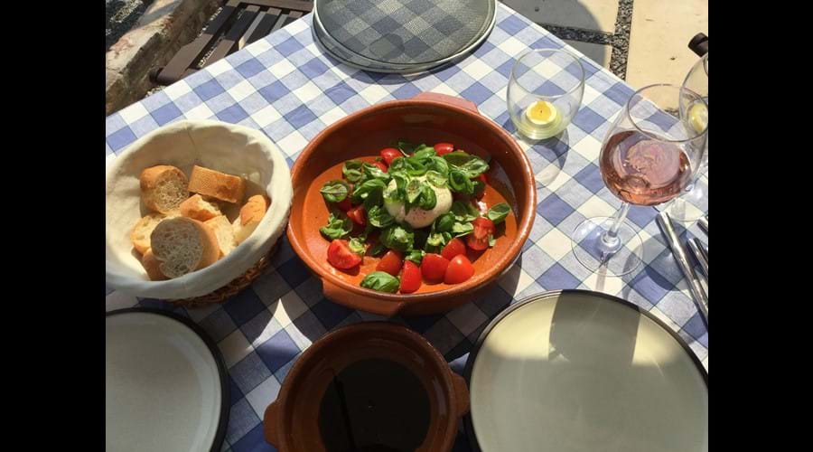 Alfresco dining is a must!!