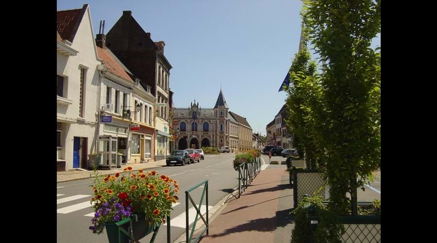 Auxi le Chateau - nearest town (5 min drive away)